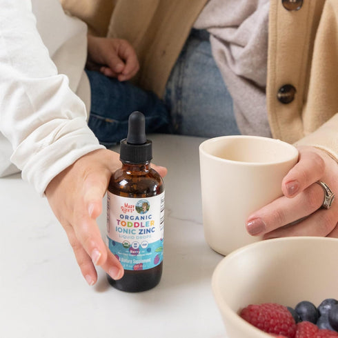 MaryRuth Organics Toddler Liquid Ionic Zinc Sulfate, 2 Fl Oz - Immune Support for Ages 1-3
