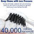 Solo Electric Toothbrush with 10 Brush Heads + 1 Interdental, Charcoal Bristles, Rechargeable, 3 Brush Modes