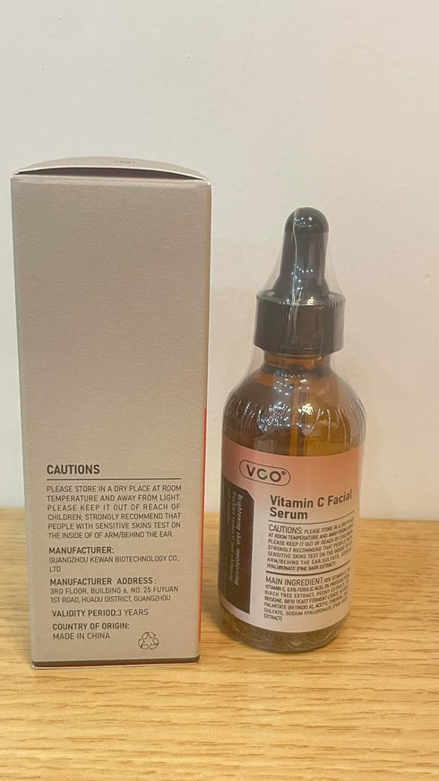 VGO Vitamin C & Vitamin E Facial Serum, 60ml / 2.02oz