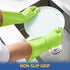 BOOMJOY Heavy Duty Nitrile Cleaning Gloves, Reusable Large Gloves for Kitchen, Bathroom, Gardening, Working, Pet Care -