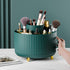 Makeup Brush Holder Organizer, 360° Rotating 5 Slot Cup for Cosmetics, Nail Polish, Art Supply