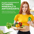 Life's essence Fruit and Veggie Supplement - 360 Capsules, 100% Whole Super Fruit and Vegetable