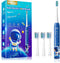 DADA-TECH Kids Electric Toothbrush, Rechargeable Soft Tooth Brush with Timer, Sonic Technology for Age 3+