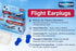 Flight Ear Plugs for Pressure Relief, 1 Pair for Adults