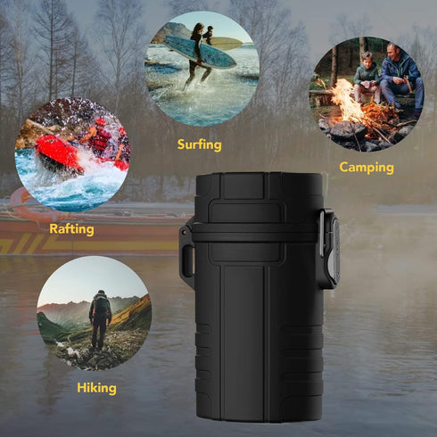Module Box, Waterproof Airtight Container, Smell Proof Cigarette Case for 100mm King Size, Multipurpose Pocket Box