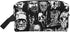 Women's Horror Icons Cosmetic Bags, Makeup Pouch, Travel Toiletry Storage Bag