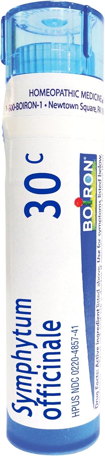 Boiron Symphytum Officinale 30C, 80 Pellets for Homeopathic Medicine for Bone Trauma