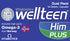 Wellteen Him Plus Omega-3, 56 Tablets and Capsules - Maximum Nutritional Support for Teenagers and Young Men Ages 13-19
