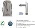 Heavy Duty Stainless Steel T-Bar Massage Tool for Myofascial & Reflexology Therapy