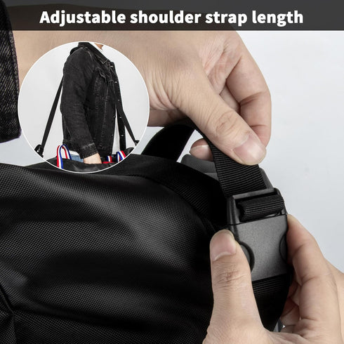 Waterproof Rollator Travel Bag for Folding Walker, Compact Wheelchair Transport Chair Portable Carry Case Cover for Car