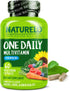 NATURELO Mens Multivitamins for Men 50+ - One Daily Multivitamin with Organic Whole Foods, Vitamins & Minerals, 60