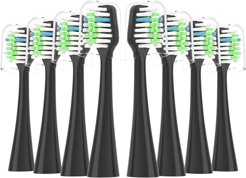 Replacement Toothbrush Heads for Waterpik - Fits Complete Care 9.0 (CC-01), Care 5.0 (WP-862), Sonic Electric Toothbrush