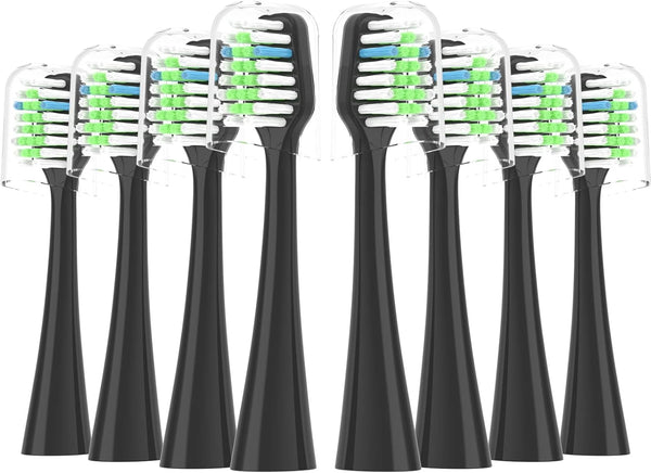 Replacement Toothbrush Heads for Waterpik - Fits Complete Care 9.0 (CC-01), Care 5.0 (WP-862), Sonic Electric Toothbrush