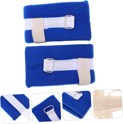 Set 2 of Medical Straps for Hands and Feet - Fall Prevention for Seniors and Disabled