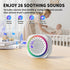 ReGlowLife 26 Sleep Better AnywherePortable White Noise Machine for Baby & Adults Non-Looping Sounds, Travel Sleep