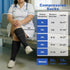 L/XL-5XL (15-20mmhg) Plus Size Compression Socks for Women Men Wide Calf Knee High Socks Support Compression Stockings