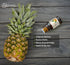 Essential Oil Set: Vanilla, Pineapple, Peach, Clary Sage, 4x10ML Organic 100% Pure Plant Oil for Diffuser, Spa, Massage