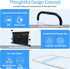 Rackickyer Bed Rails for Elderly Adults Safety,Height Adjustable Bed Assist Rails for Seniors, Non-Slip Bed Side Assist
