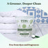FEBU Enzyme Oxygen Laundry Booster - Fragrance Free, 2lbs, Natural Stain Remover, Plant-Based