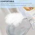 Medical Restraint Mittens with Ties, 2Pcs Restraint Gloves for Patients or Elderly, Anti Scratch Dementia Mitts, Grey