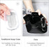 Travel Soap Container Portable Soap Bag Travel Case, Waterproof and Leak Proof, Solutions for Travelling with Bar Soap (Black)