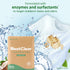Eco Laundry Detergent Sheets - Fragrance Free Liquidless Soap Sheets (32 Loads) - Plastic Free, Eco Friendly NeatClear