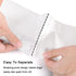Tebery 200 Counts 4 Gallon Clear Small Garbage Bags, Trash Bags for Bathroom Bedroom Office Trash Can