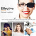 eZAKKA Eye Patches for Adults and Kids, Medical Soft Eye Patch for Lazy Eye Amblyopia Strabismus (Black+Black)