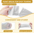 MCSDFN 0.5 300 Counts/10 Gallon Mini Trash Bags Rolls, Small Car Garbage Bags Mini Garbage Bags for Cars Home Office