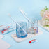 Packaged, (50-Pack) Disposable Toothbrushes with Toothpaste, Light Blue Toothbrush and Toothpaste, Individually