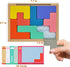 PHIELEY 8 Wooden Tiles Matching Dementia Activities for Seniors, Easy Memory Games for Alzheimers Patients, Cognitive