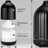MALM (250ml) Ceramic Diffuser - Essential Oil Diffuser Black - Aromatherapy Diffuser - Non Toxic Oil Diffuser for Home