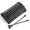 30 PCS Professional Disposable Dual Side Sponge Eyeshadow Brushes, Double Head Applicator Cosmetic Tools