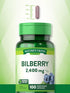 Nature's Truth Bilberry Fruit Extract Capsules, 2400mg, 100 Count