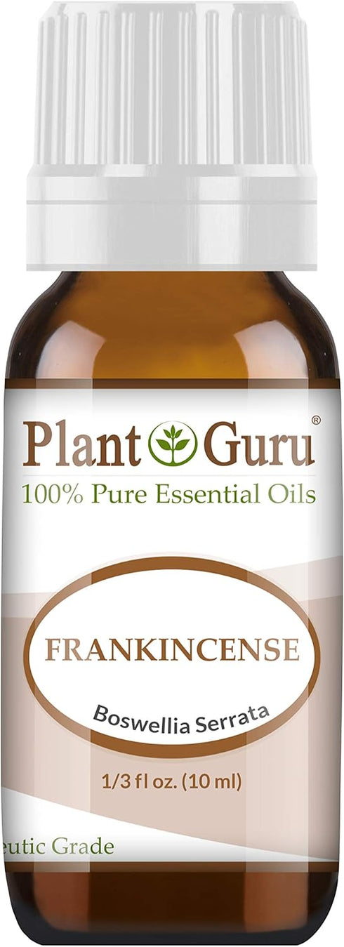 Frankincense Essential Oil 10 ml. Extract of Boswellia Serrata 100% Pure Undiluted Therapeutic Grade.