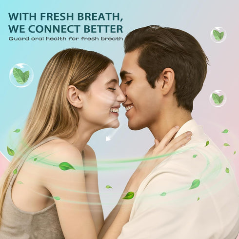 KSTARITE 2Pack (2) Niacinamide Whitening Toothpaste,Stain-Removing, Fluoride-Free, with Natural Cherry Blossom & Mint