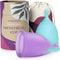 EcoBlossom Reusable Menstrual Cup Set - The Most Reliable Medical Grade Silicone