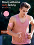 20 Packs Freestyle Libre 3 Covers, Adhesive Patches for Glucose Sensor Cover, Long Lasting for 10-14 Days (Pink)