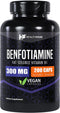 Benfotiamine 300mg | 200 Capsules Fat Soluble Thiamine Vitamin B1 for Overall Health | Non-GMO & Gluten Free