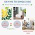 EKOH Swedish Dishcloths for The Kitchen, 12 Pack Biodegradable Cleaning Cloths, Paper Towel Alternative (Scandi