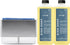 Countertop Liquid Dish Soap Dispenser + Sponge Holder with 2 x Refill Liquid Dish Soap Bundle