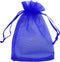 Allgala 100 Count Organza Gift Party Favor Bags, 4x6 Inch Blue, PF53106