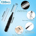 120 Pieces Braces Flossers, 360° Bendable Oral Dental Hygiene Tool, Toothpick Dental Flossing with Soft Bristles