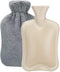 Fythao Hot Water Bottle Rubber with Soft Cover (2 Liter) for Cramps, Neck, Shoulders Pain Relief