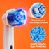 Bitvae Toothbrush Heads, R1 & R2 Round Replacement Heads, Compatible with Oral-B Braun Handles, 5 Count