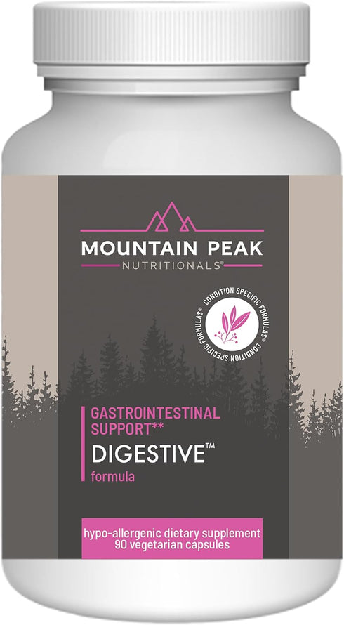 Mountain Peak Nutritionals Digestive Probiotics - 1.5 Billion CFU - 90 Capsules - Gastrointestinal Support with Enzymes