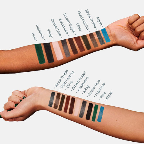 Wonderskin 1440 Longwear Brown Eyeliner Pencils, Waterproof Eye Makeup, Long Lasting Smudge Proof (Brown Sugar)