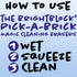 Bright Block Pick-a-Brick Magic Cleaning Eraser Sponges, High Density Melamine Scrubbers for Bathroom and Kitchen.