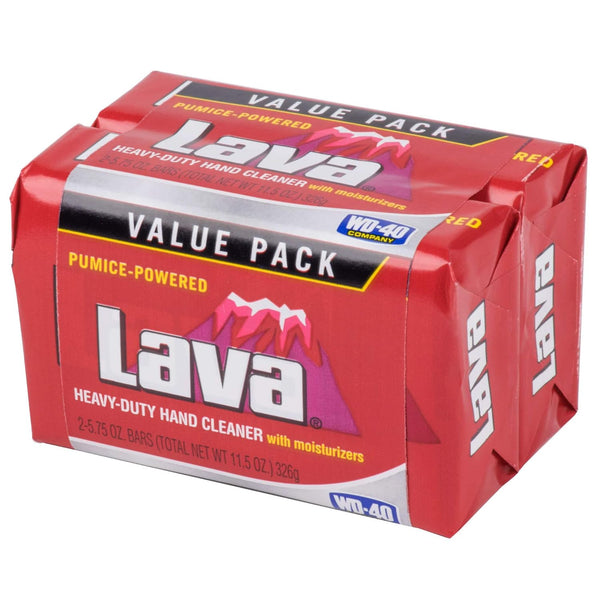 Lava Heavy-Duty Hand Cleaner, Moisturizers, Twin-Pack, 5.75 OZ