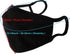 WITHMOONS Washable Reusable Cloth Face Mask, 3-Ply Mouth Shield with Nose Wire, 6PACK EU0304